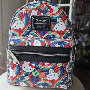 Loungefly Multicolor Hello Kitty Backpack